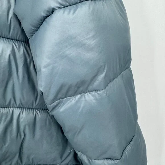 Universal Standard Kanda Puffer Coat Jacket Storm Blue size XS read - Picture 4 of 15